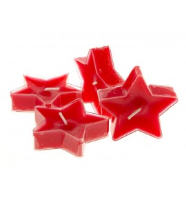 Gwiazdka Christmas Candy 4szt. - podgrzewacze kształty zapachowe