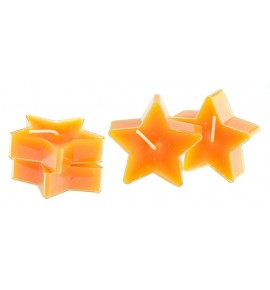 Gwiazdka Orange Peel 4szt. - podgrzewacze kształty zapachowe