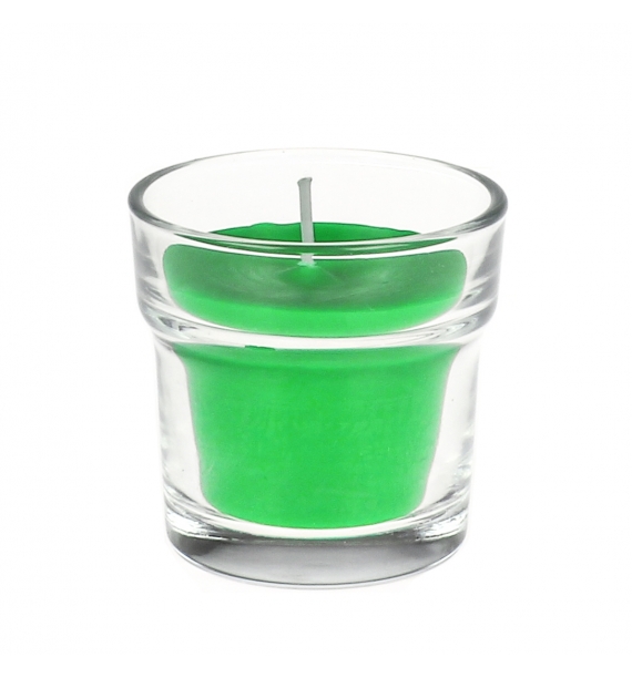 Green Apple H-65 - świeca zapachowa w szkle