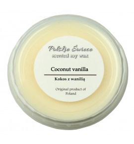 Coconut vanilla - wosk SOJOWY zapachowy