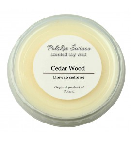 Cedar Wood - wosk SOJOWY zapachowy 30g
