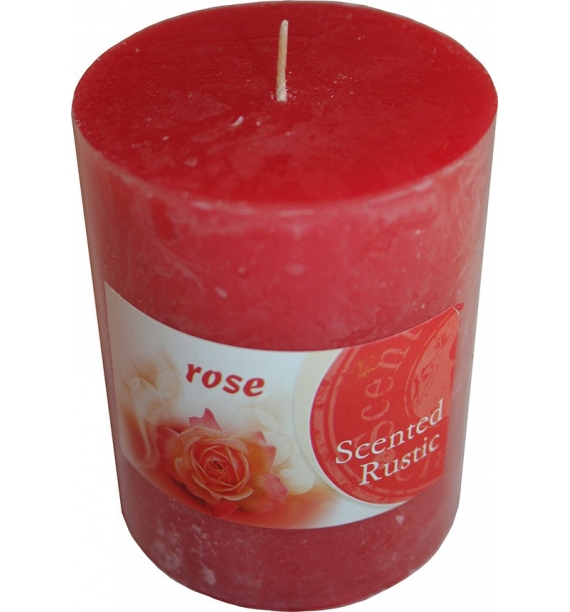 ROSE RUSTIC 70/90 - świeca zapachowa